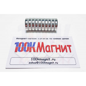 Неодимовый магнит диск 20х4 мм